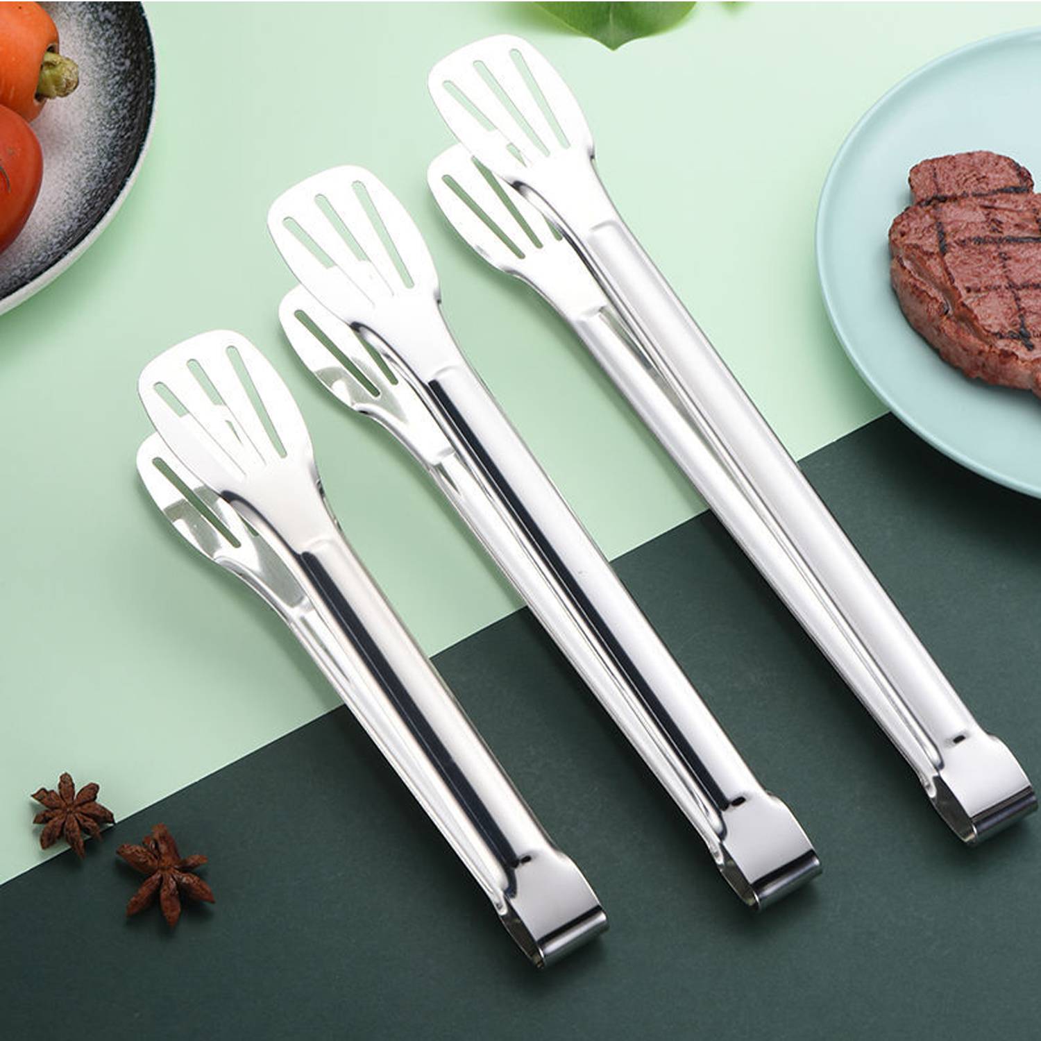 Cooking Tongs Stainless Steel 5