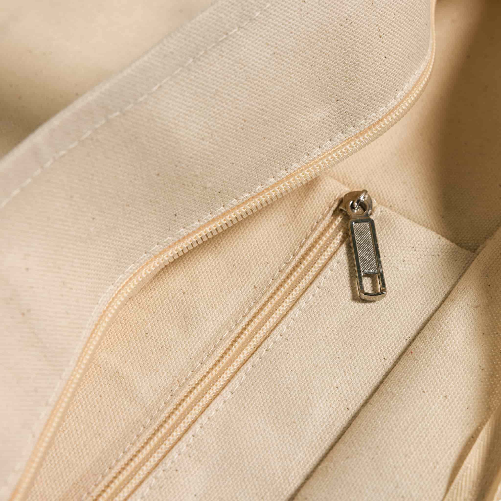 Zip & Go Canvas Tote Bag 26