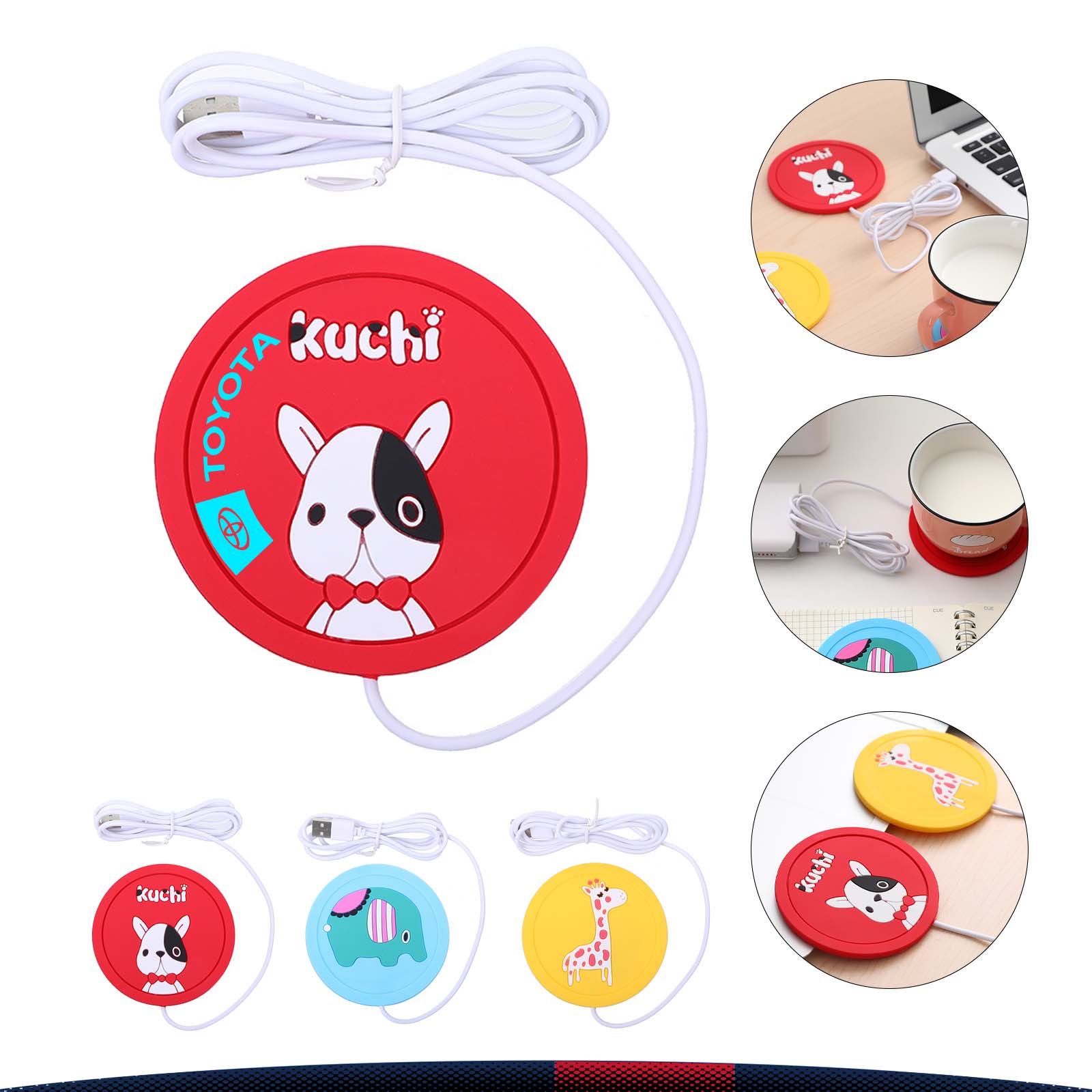 USB Silicone Heating Coaster 2