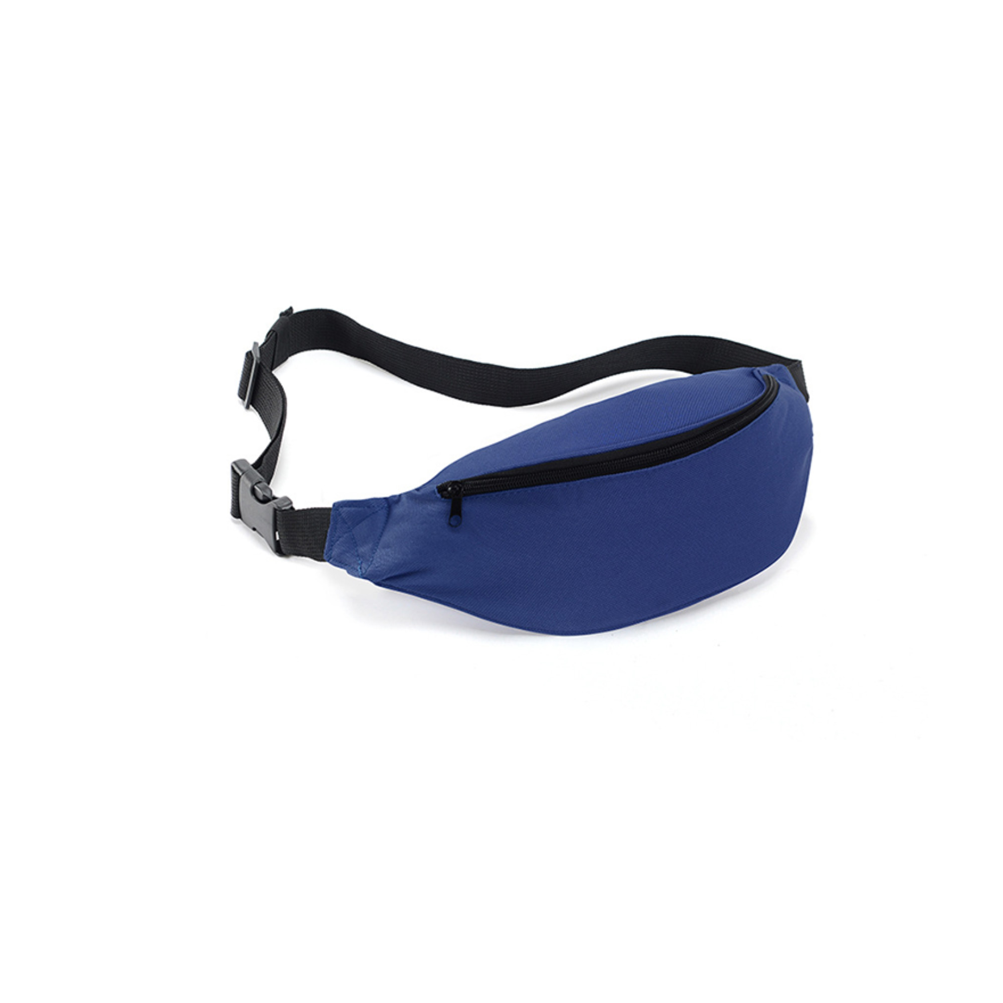 Polyester Fanny Pack With Three Zip Pockets 14.6" 6