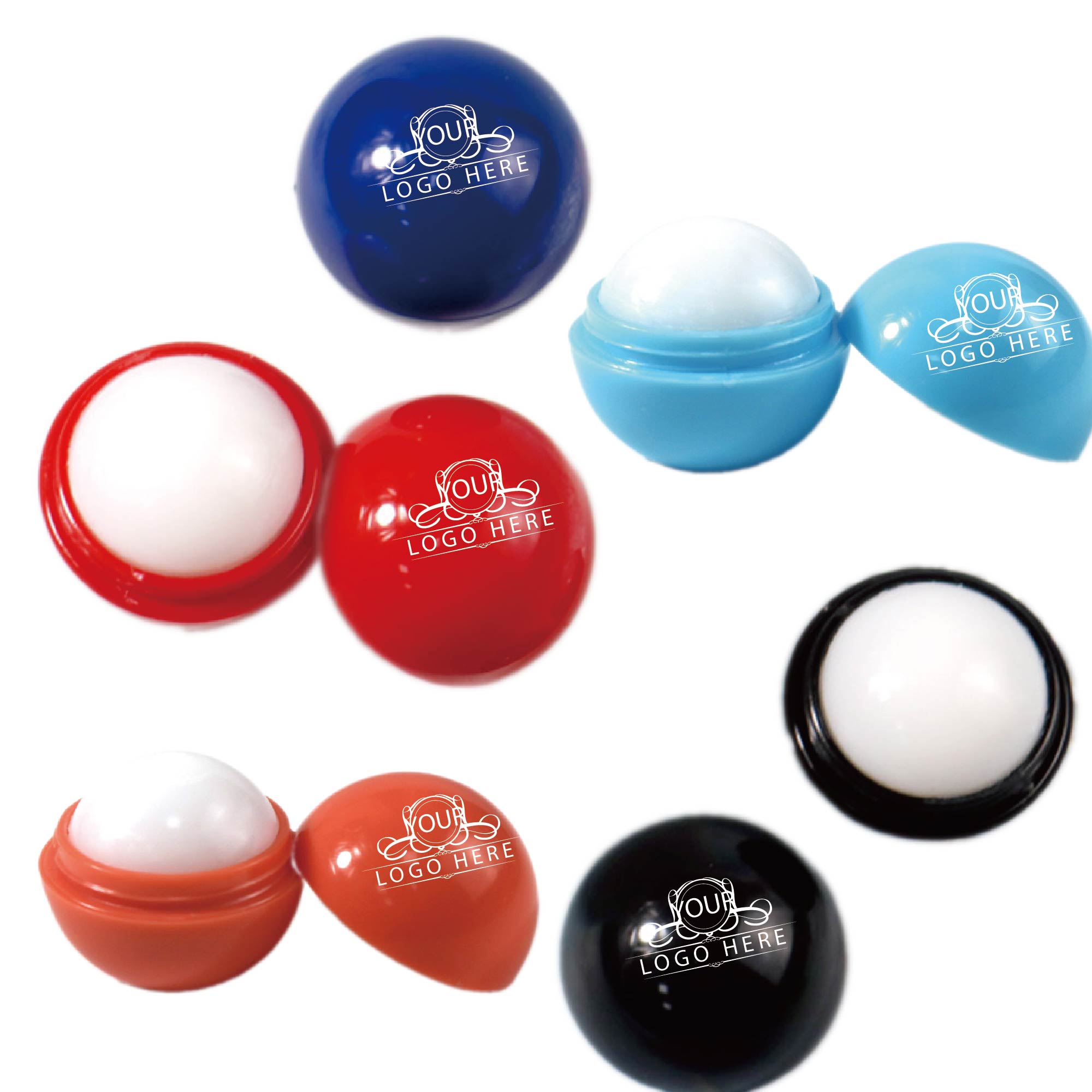 Personalized Lip Balm Balls 1