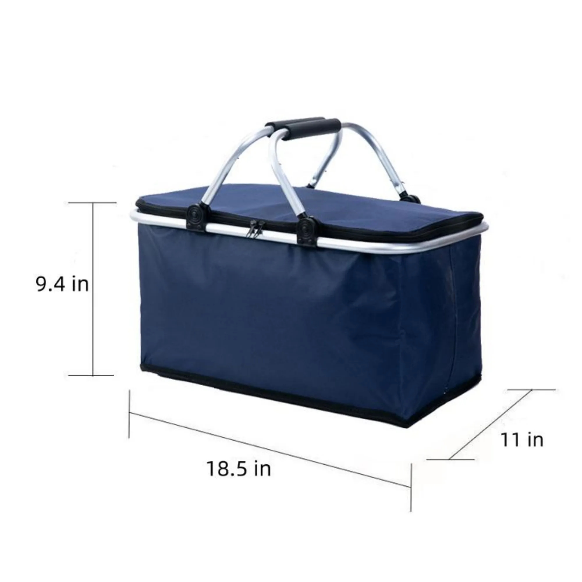 Collapsible Insulated Picnic Basket 3