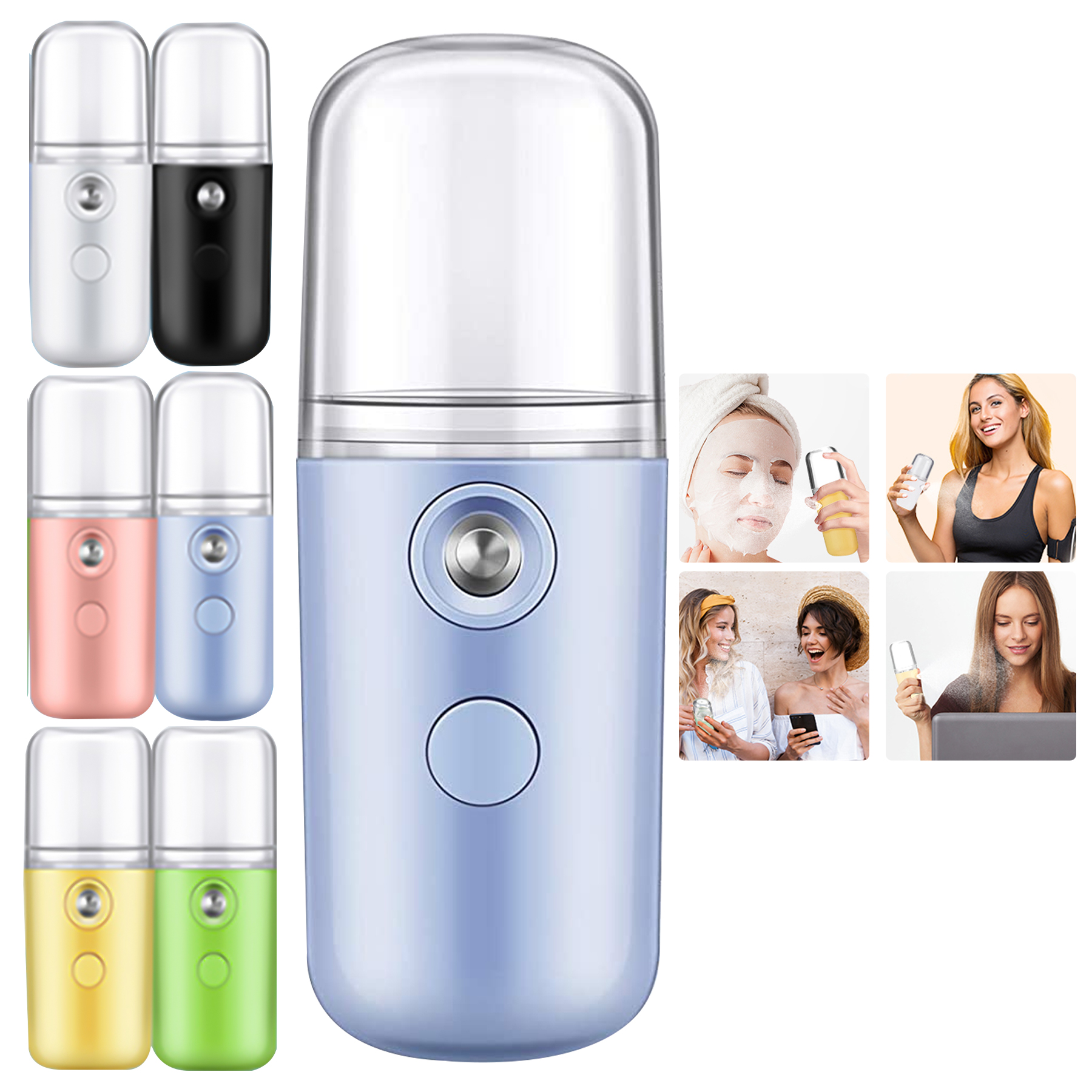 Mini Portable Handheld Face Steamer 3