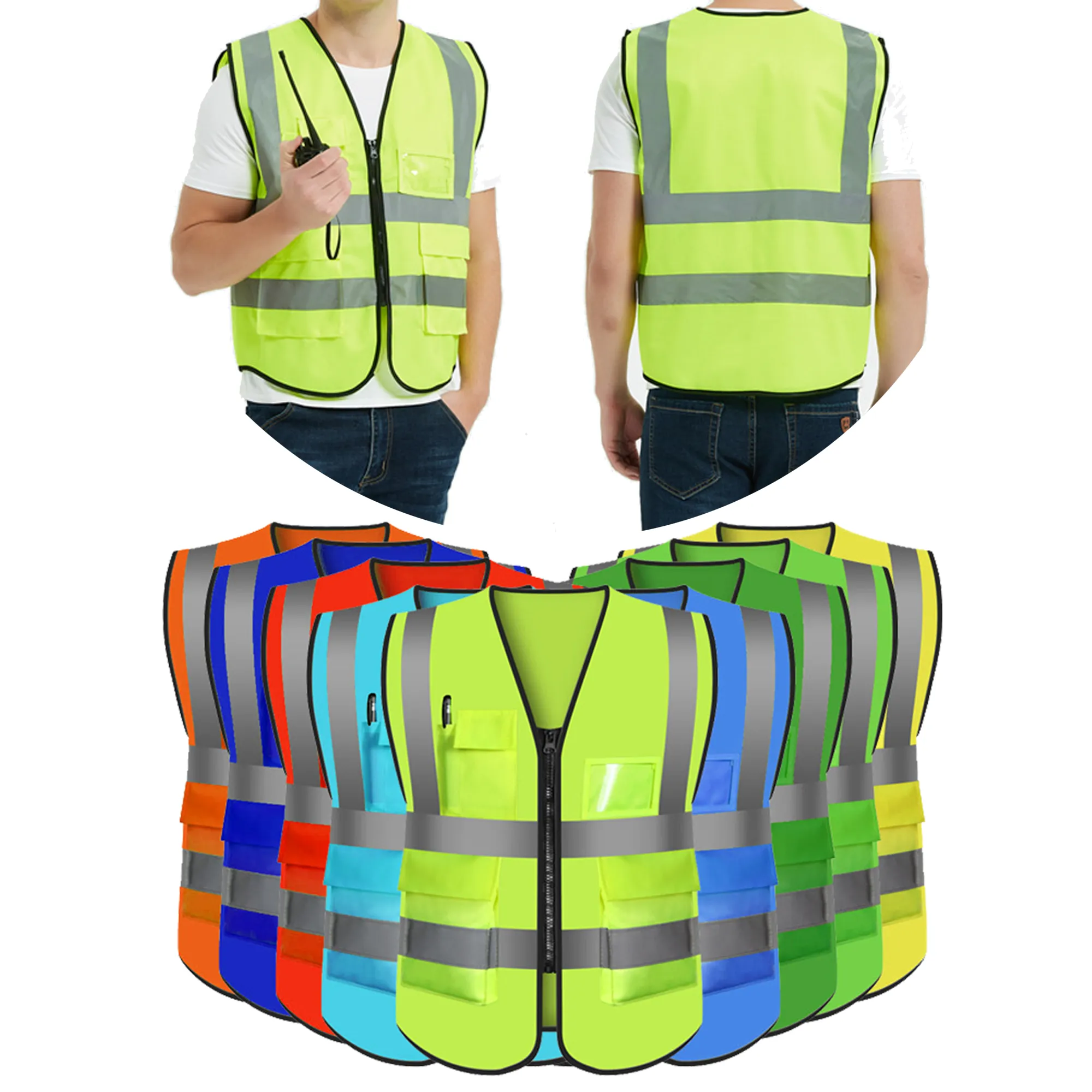 High Visibility Safety Vest 2