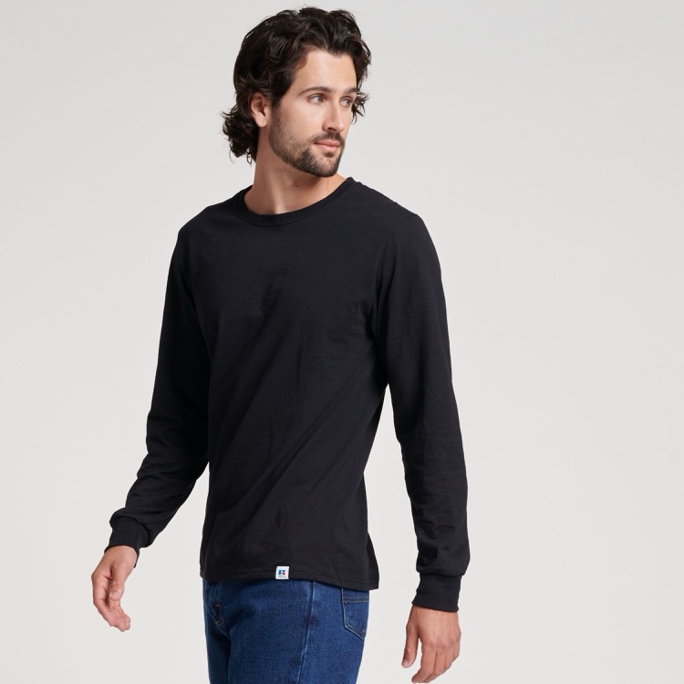 RUSSELL ATHLETIC DRI-POWER® CVC Performance Unisex Long-Sleeve T-Shirt 23