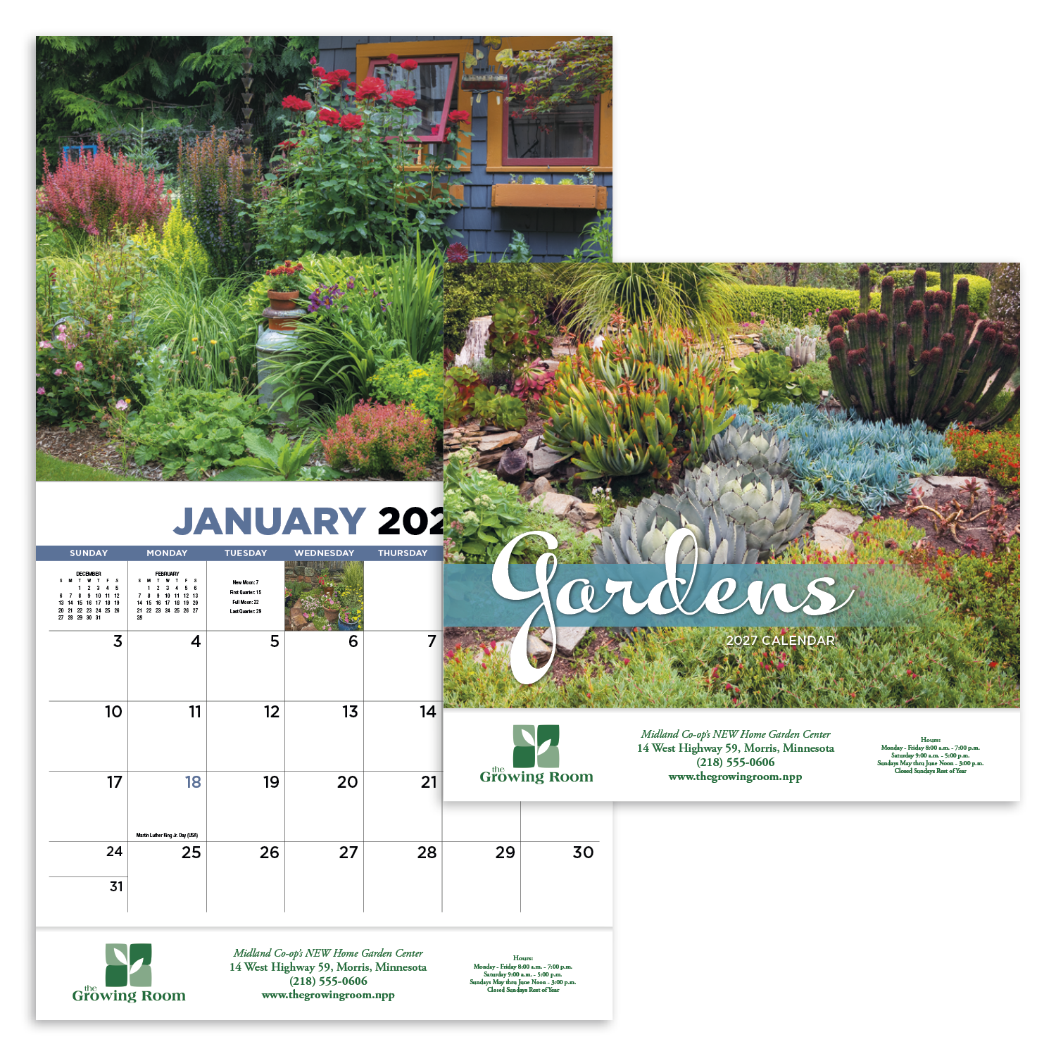 HotLine® Products Gardens Appointment Calendar - Stapled 32