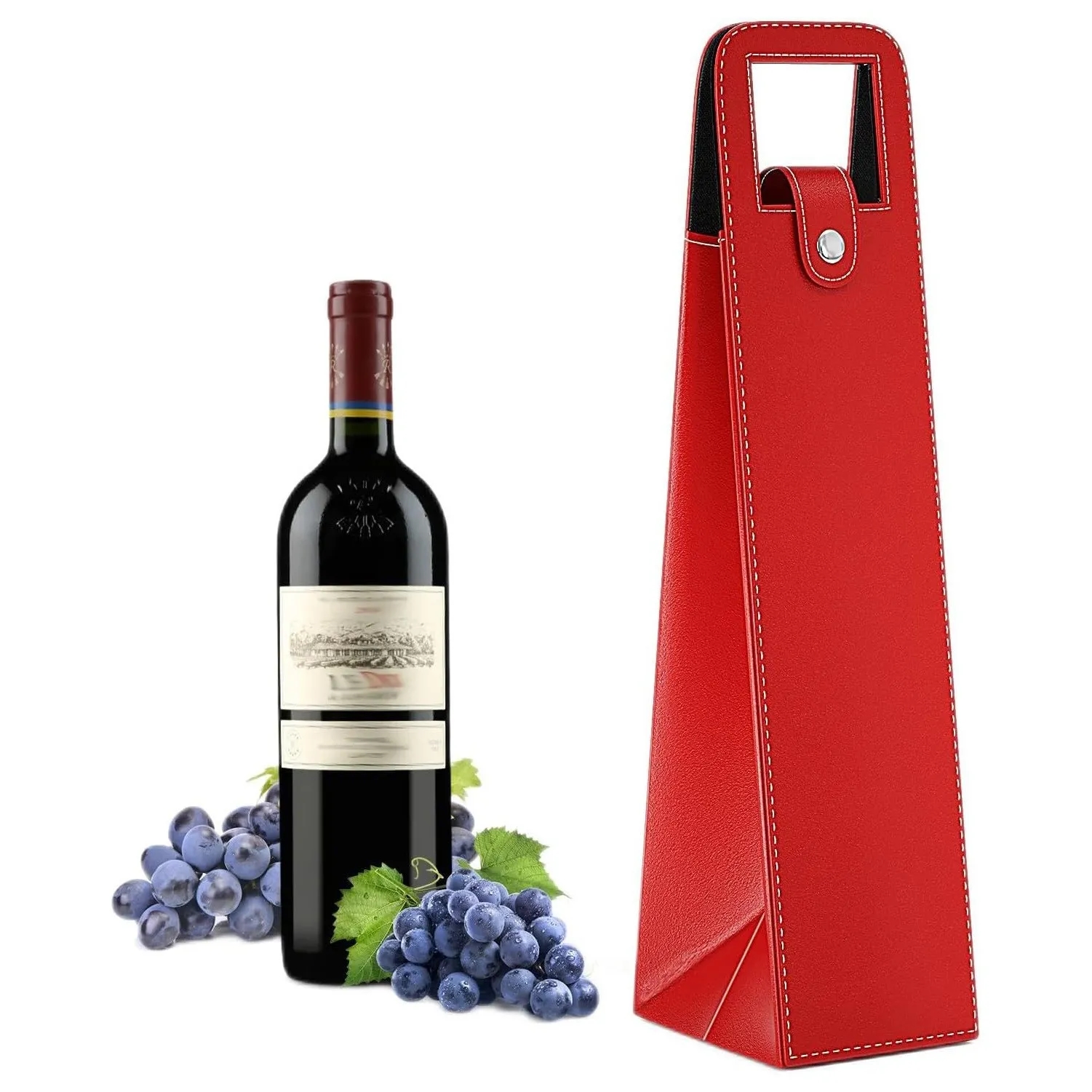 Pu Leather Wine Bags 4