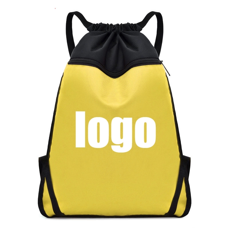 Custom Drawstring Backpack & Sport Storage Oxford Fabric Bag 15