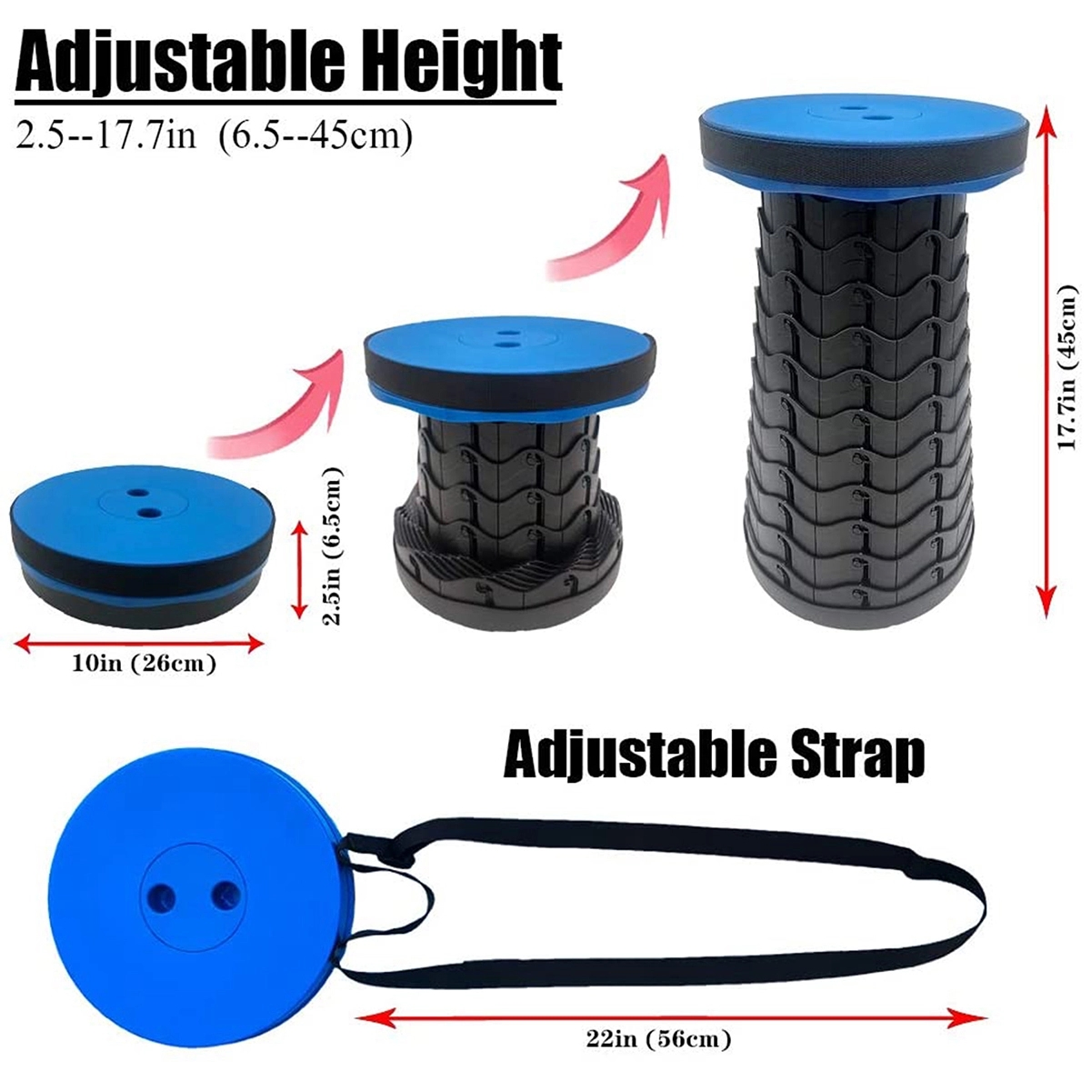 Portable Telescoping Stool 3