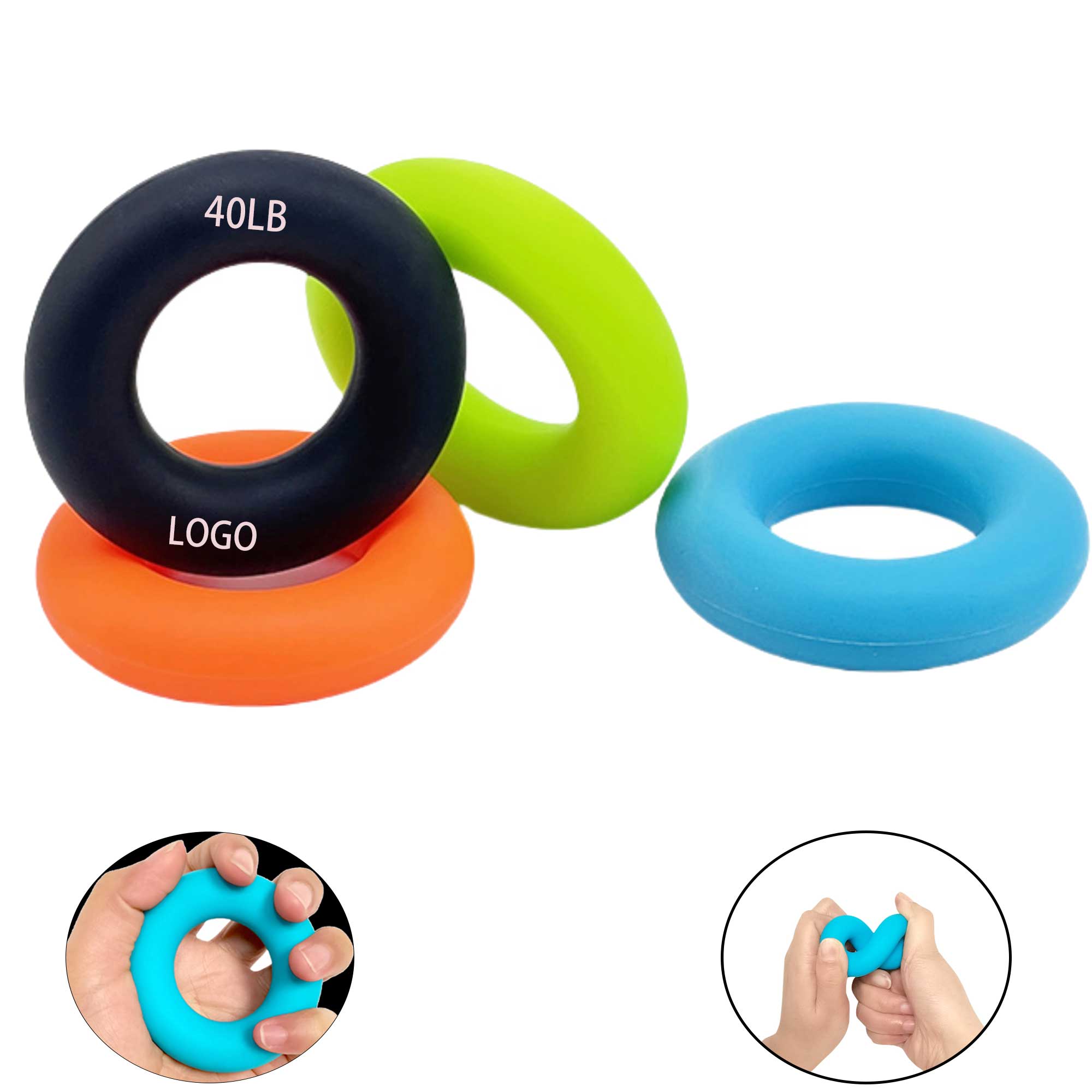 Hand Exerciser Silicone Ring 3
