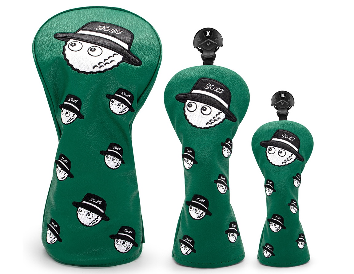 Custom Leather Driver Headcover 12