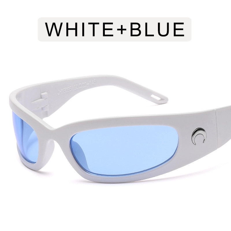 New Moon Outdoor Cycling Hip Hop Punk Sunglasses Uv400 6
