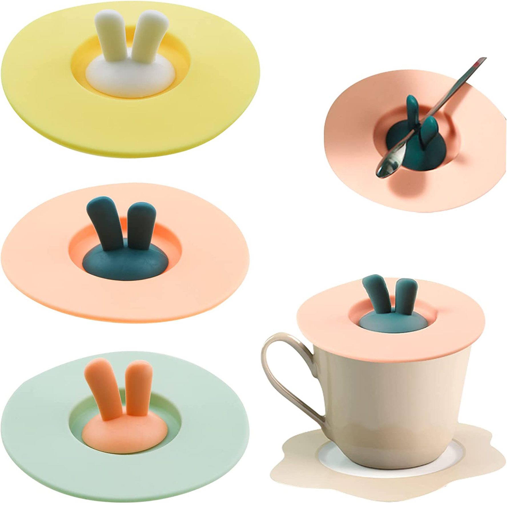 Rabbit Ear Silicone Mug Cover