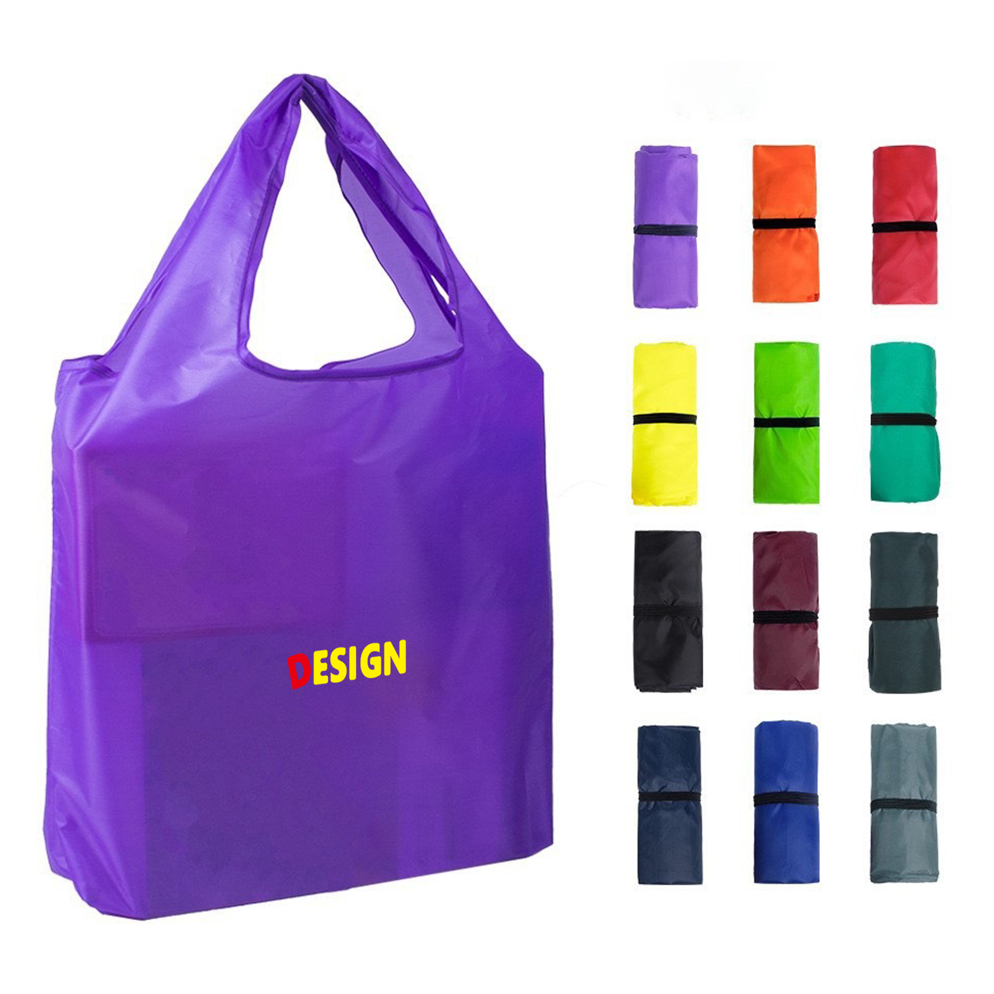 Portable Shopping Bag with Foldable Design 1