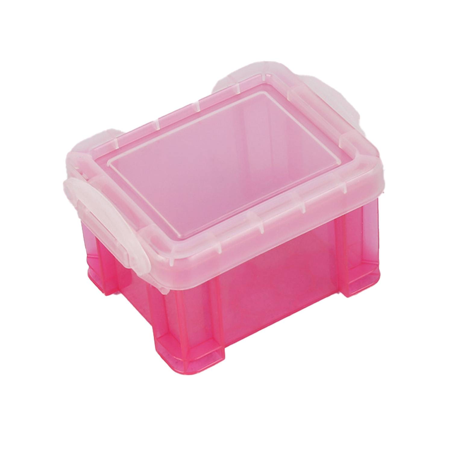 Mini Plastic Desktop Organizer Storage Box 6