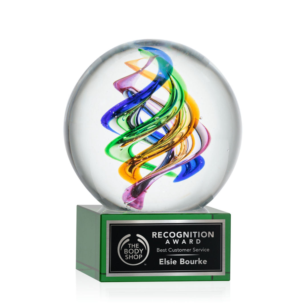 Galileo Award on Hancock Base - Green 8