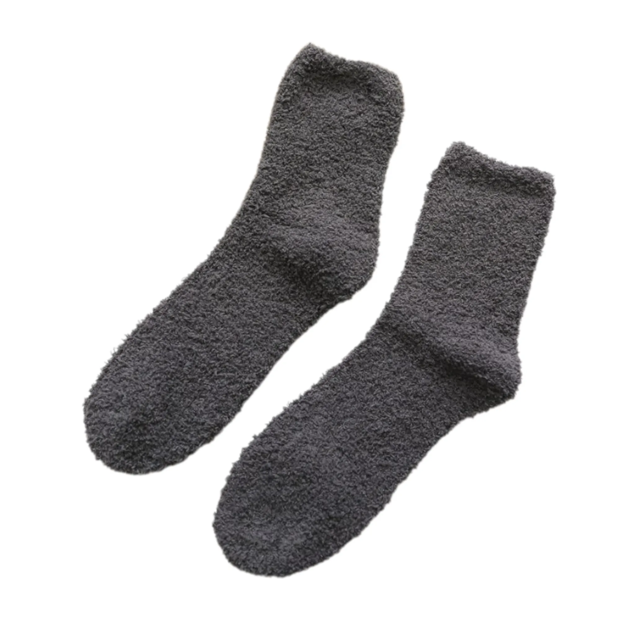 Winter Custom Fuzzy Feet Socks 2