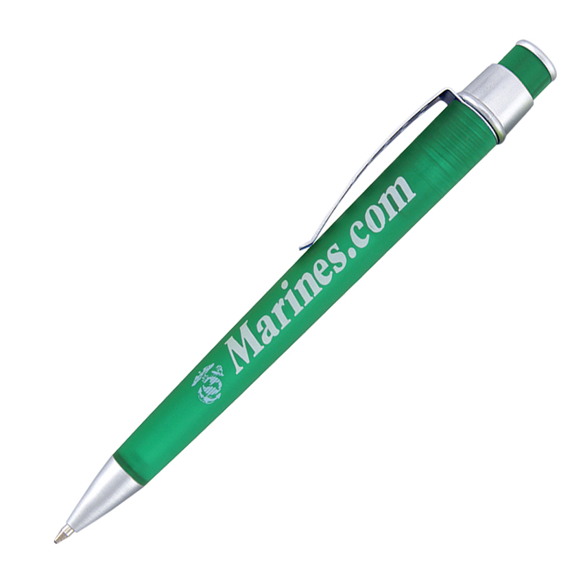 Plantagenet-400 Retractable Translucent Pens 4