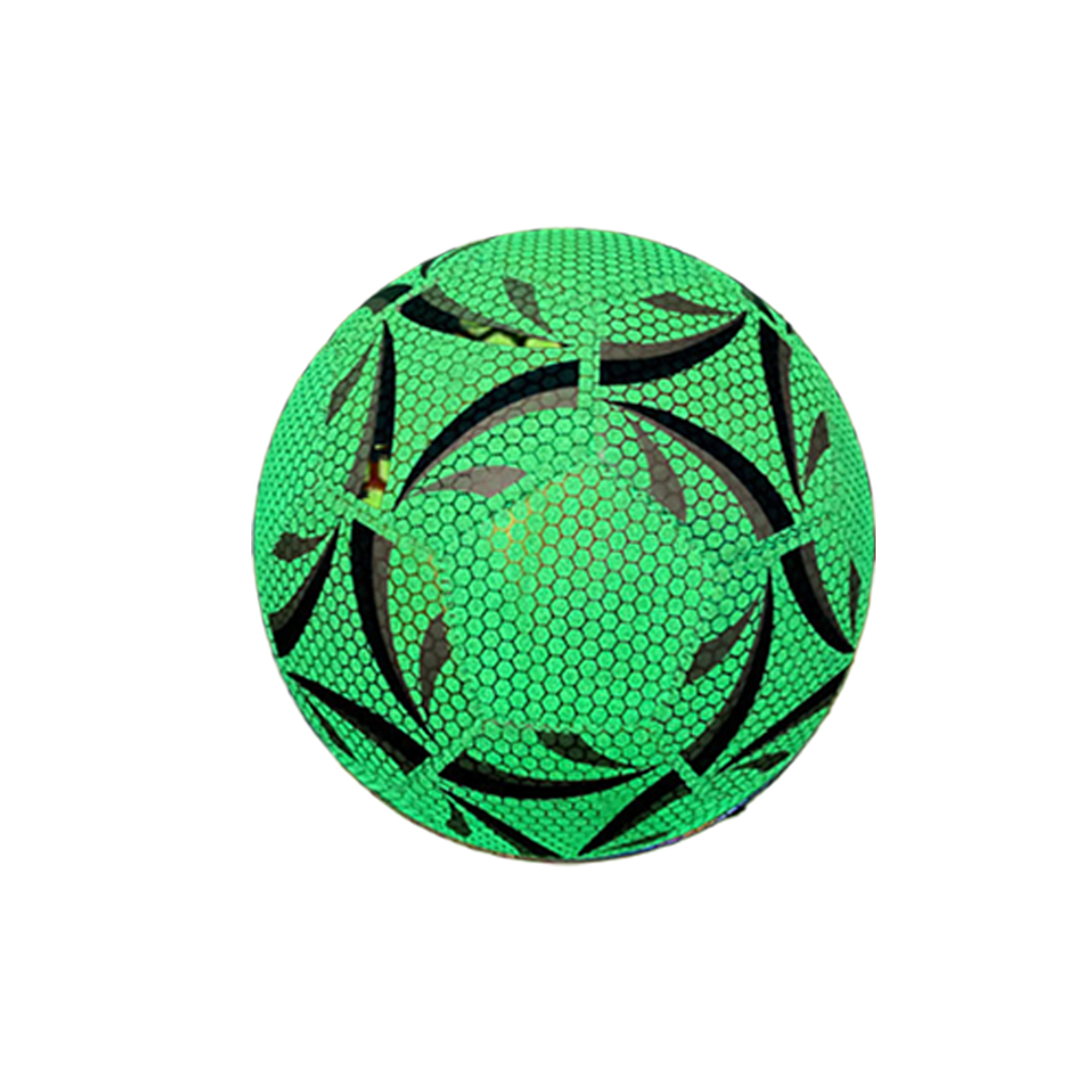 MOQ20 Reflective Glow Soccer Ball Size 5/4 1