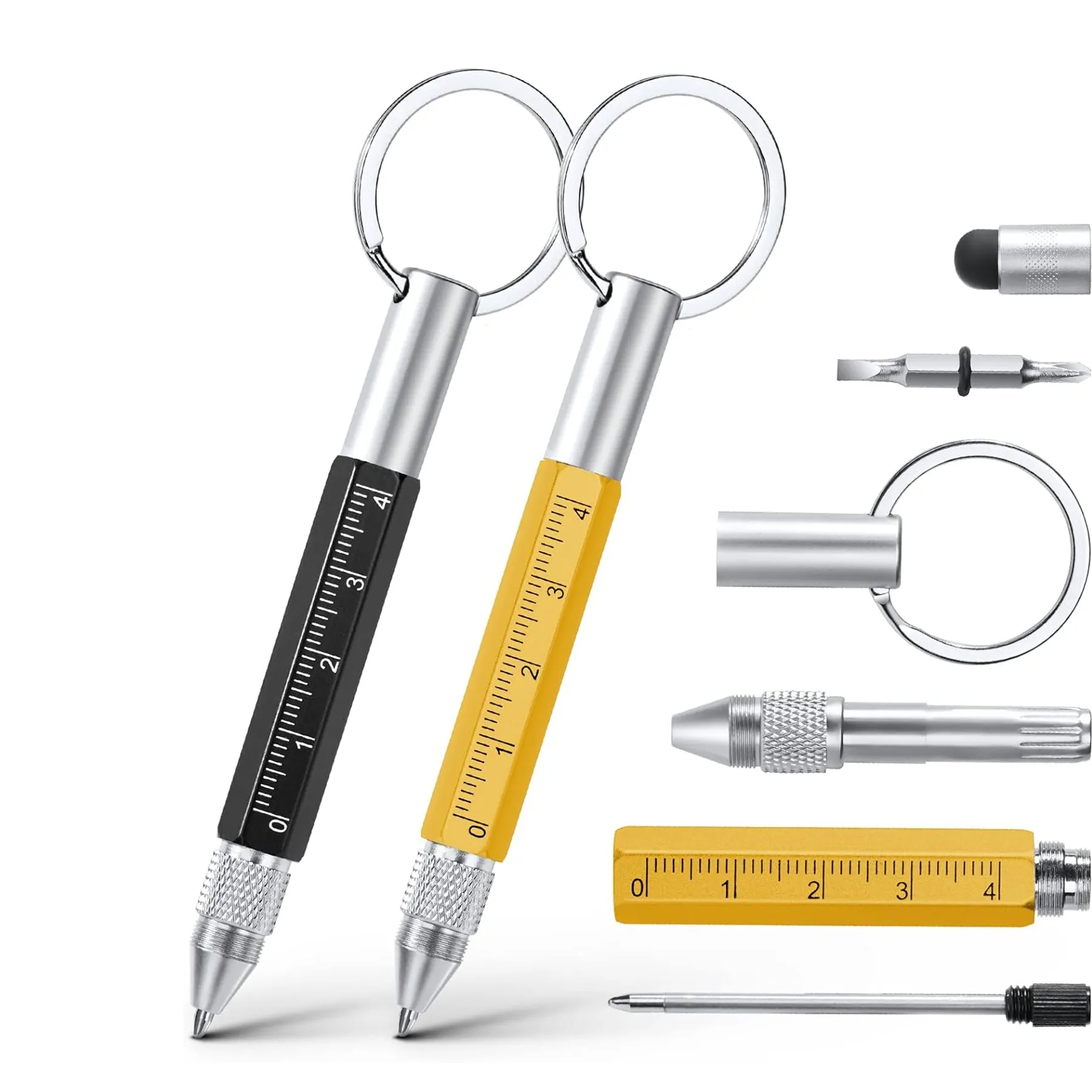 6 In 1 Multitool Tech Tool  Key Ring Screwdriver Pen 2