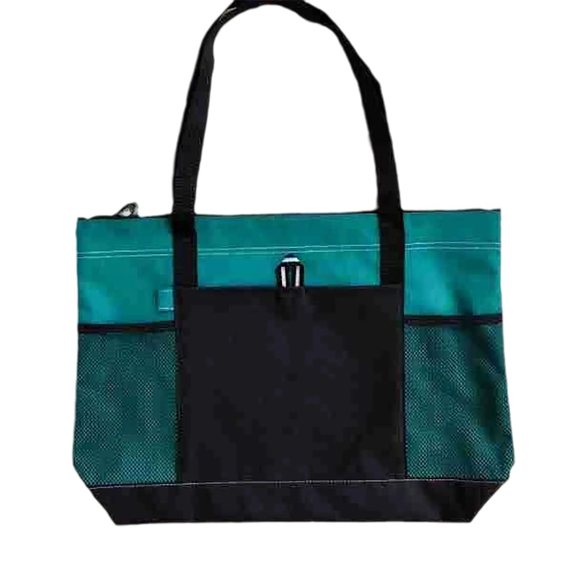 Zippered Polyester Tote for Office or Errands 11