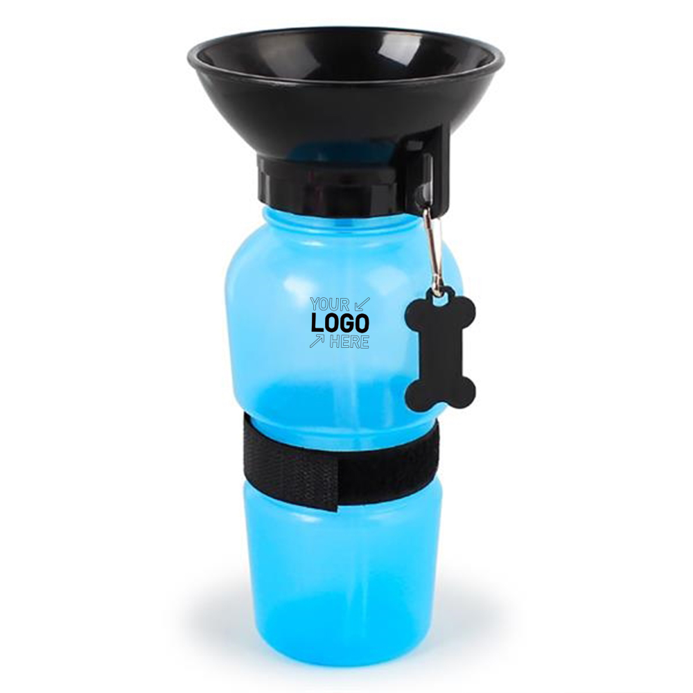 20oz Portable Pet Drinking Water Bottle with Dog Tag 3