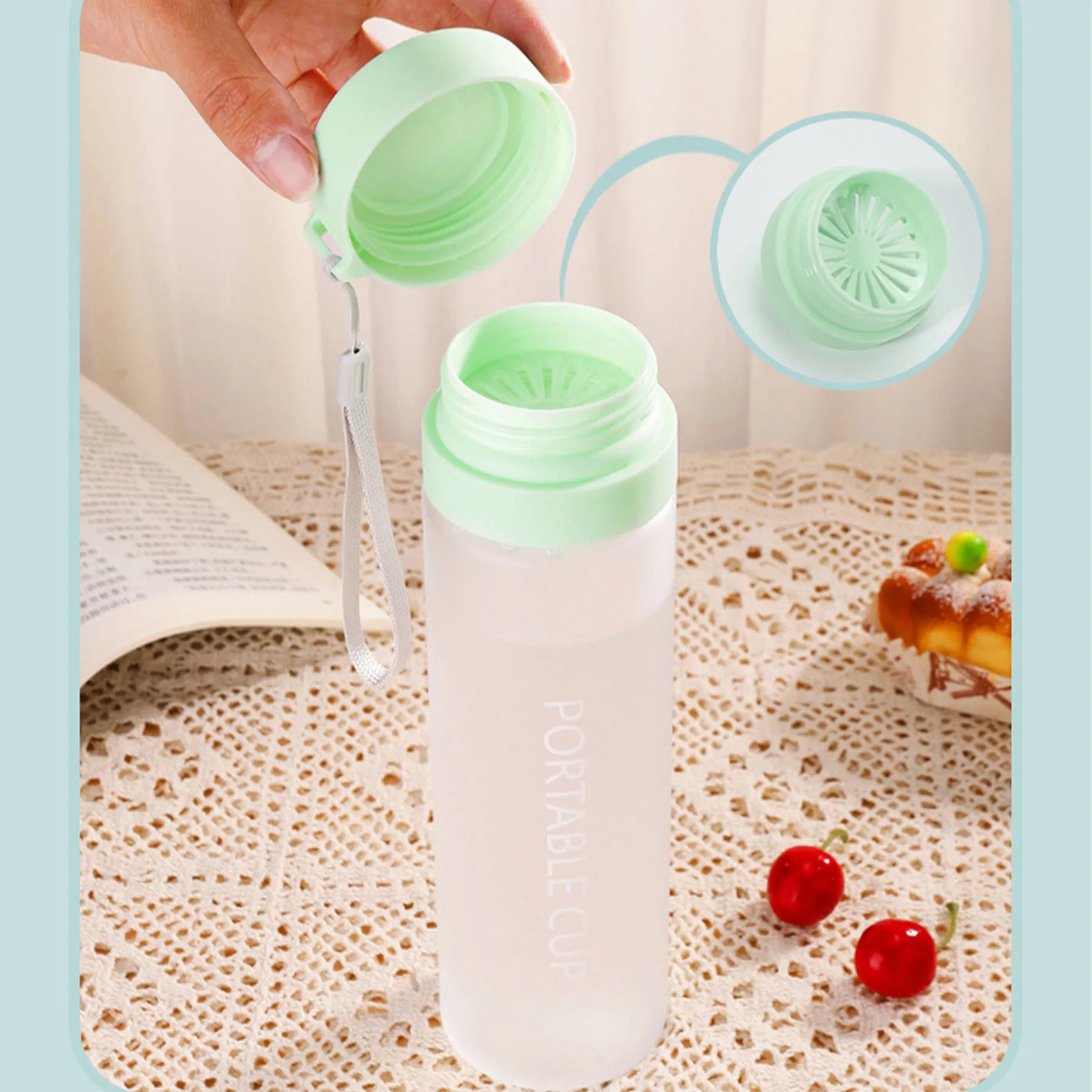 800ML Leakproof Small Water Bottle 2