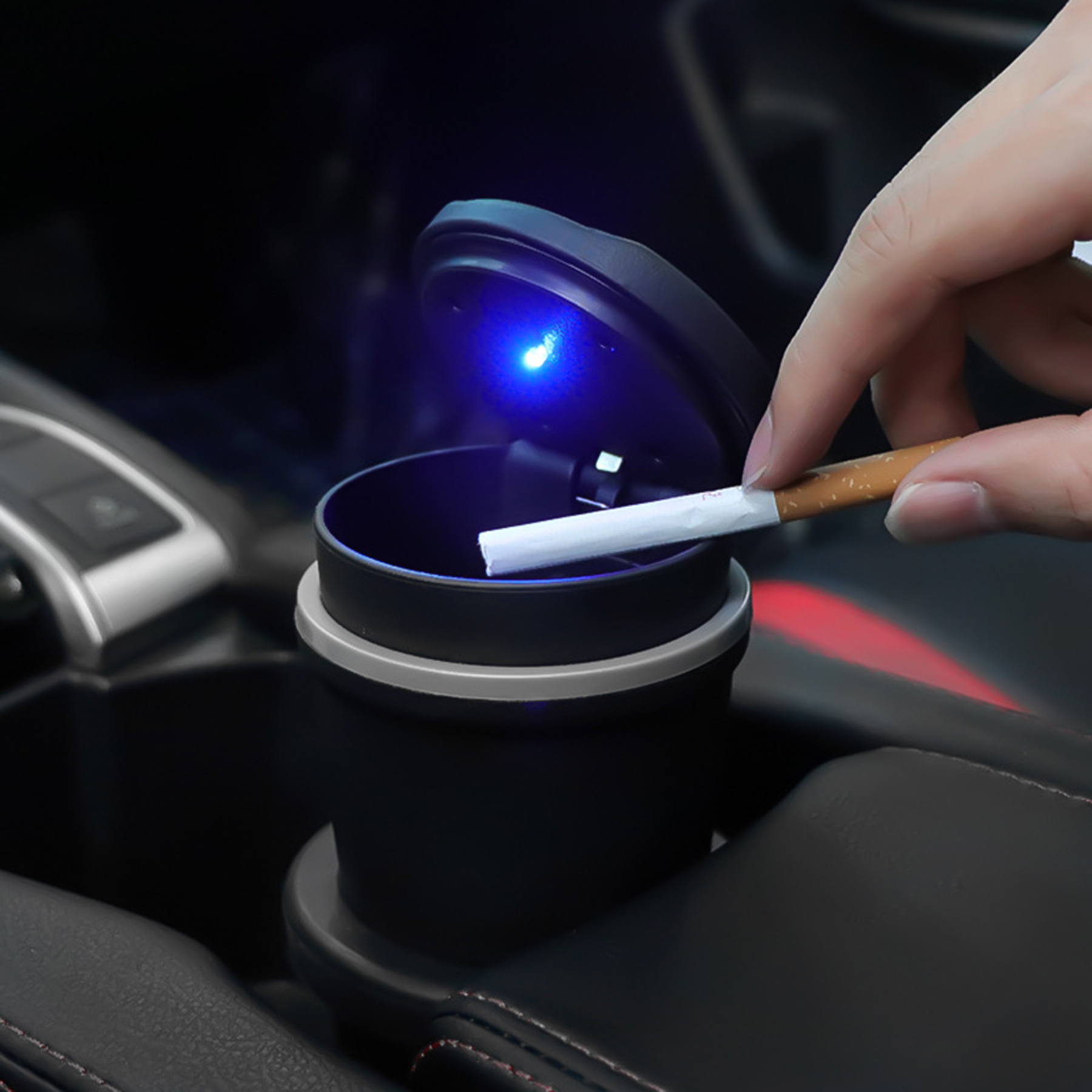 Car Luminous Lighting Ashtray 3