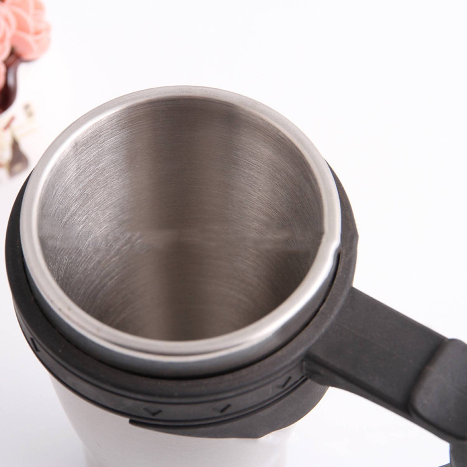 Double Wall Tumbler with Lid Insulated Stainless Steel Cup 4