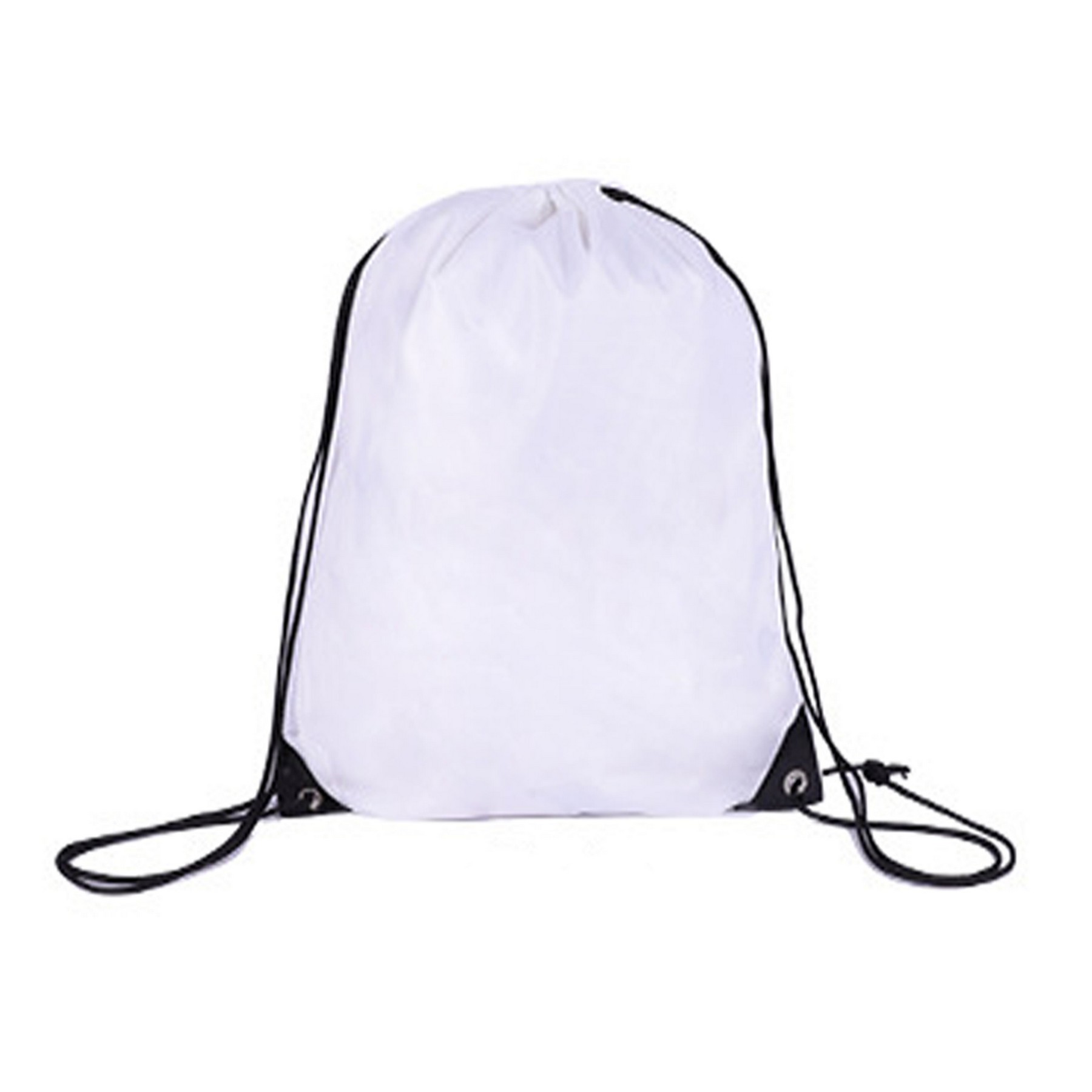 Polyester Duble Shoulder Colorful Drawstring Bag 10