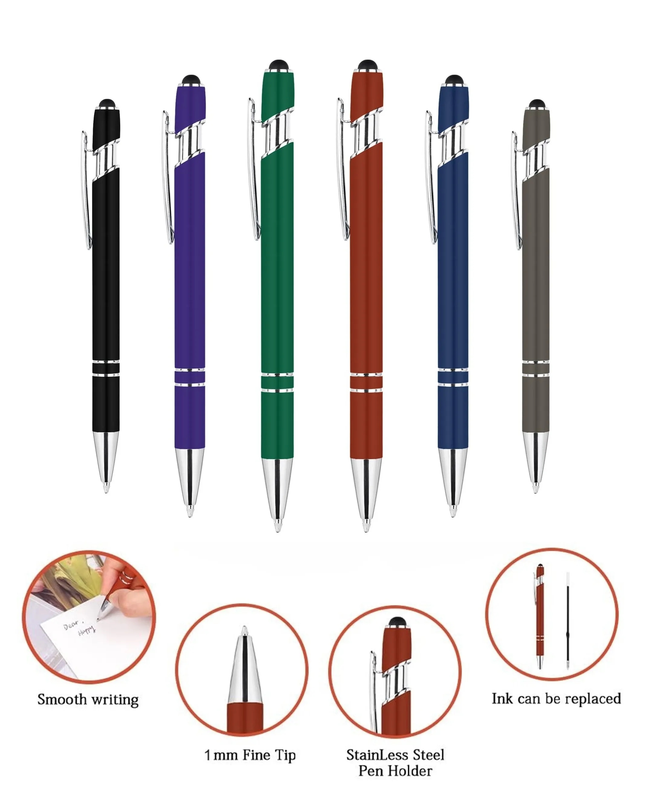 Aluminum Pen with styles 4