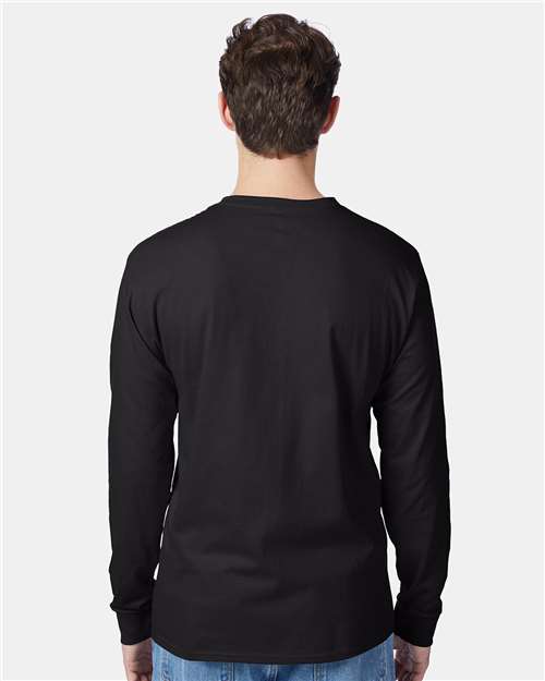 Unisex Authentic Long Sleeve Pocket T-Shirt - 5596 39