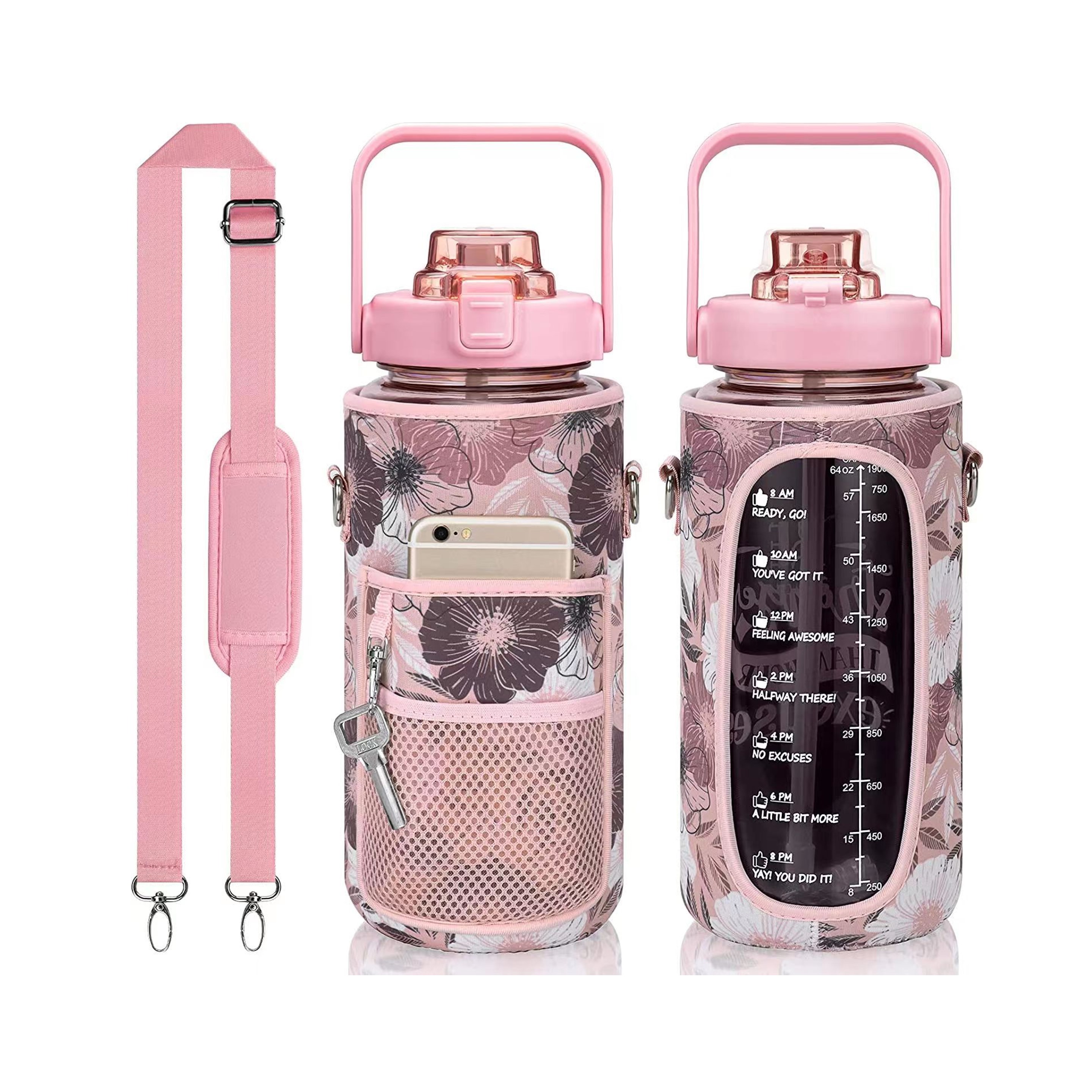2L Water Bottle Carrier with Sleeve Pocket (direct import) 5
