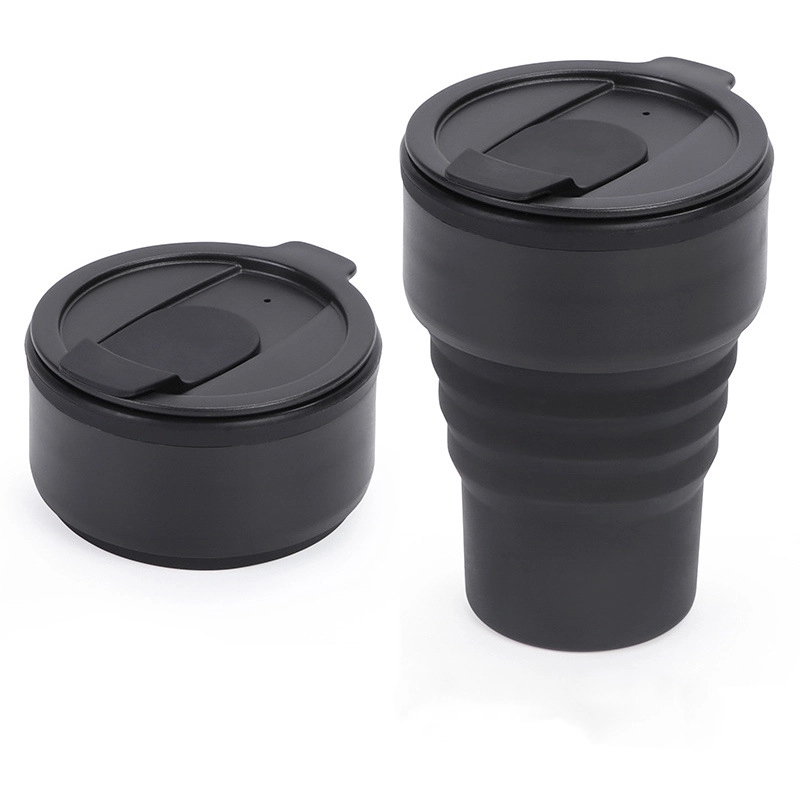 Silicone Foldable Travel Coffee Cup & Reusable To-Go Bottle 15