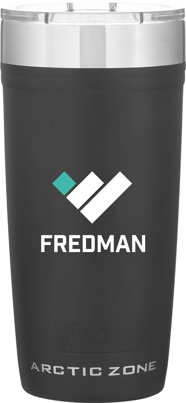 20 oz arctic zone titan thermal hp copper tumbler - powder