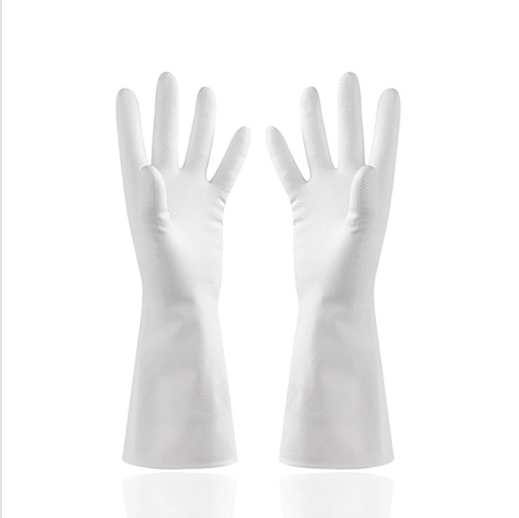 Super durable non-stick nitrile rubber household gloves 8