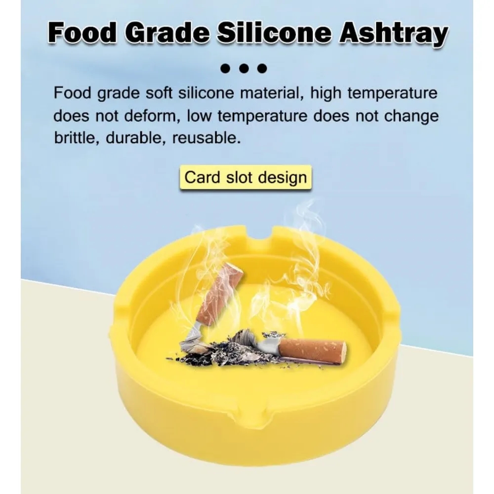 Silicone Cigarette Ashtray 4