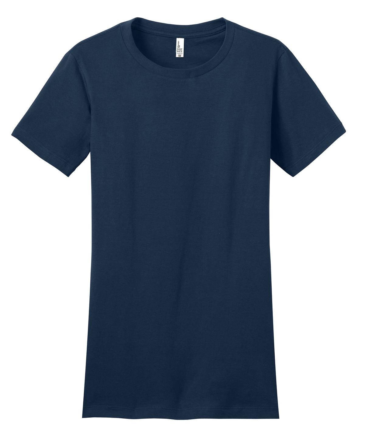 District Women's Fitted The Concert Tee DT5001 197