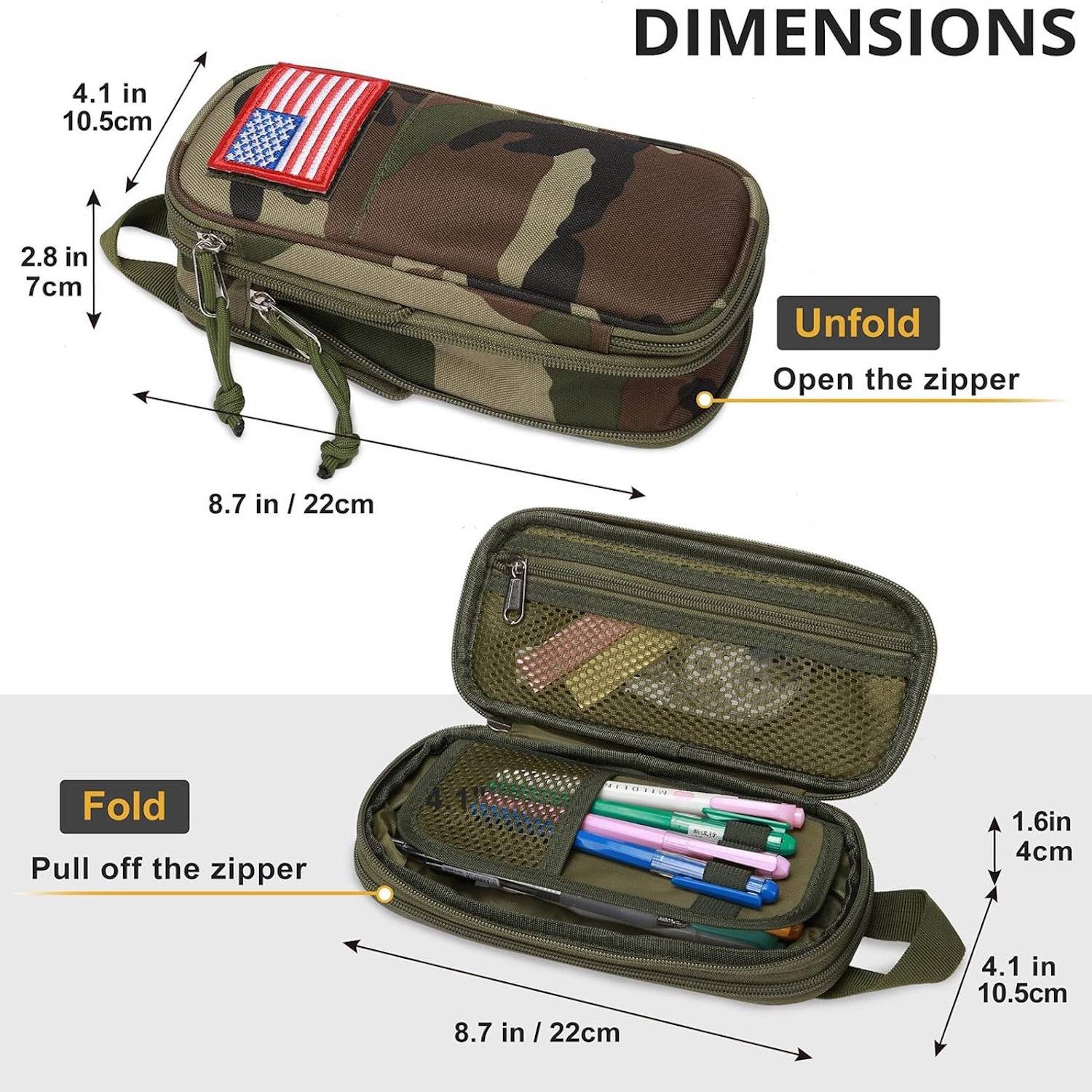 Large Storage Pencil Case Bag 6