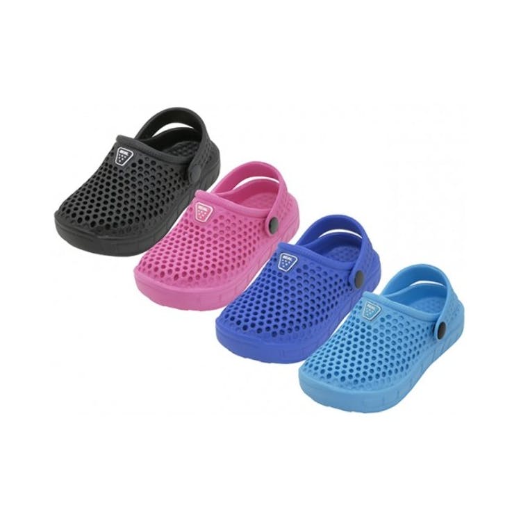 Toddler Kids' Clogs with Upper Holes - Sizes 6-11 Age 2-4 Years 2