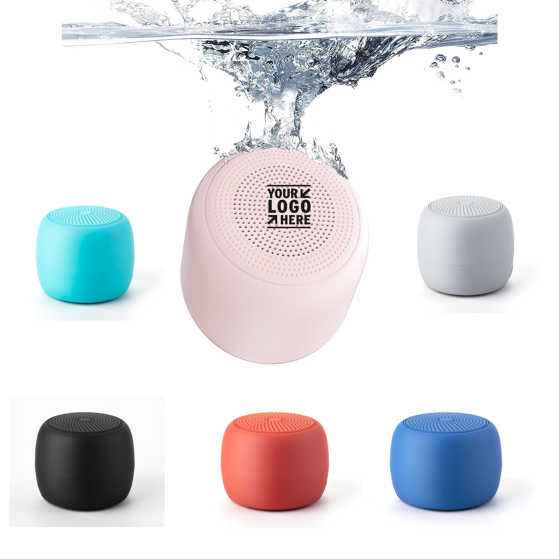 Rechargeable Battery Portable Bluetooth Wireless Waterproof Speaker with Loud Stereo Sound 2