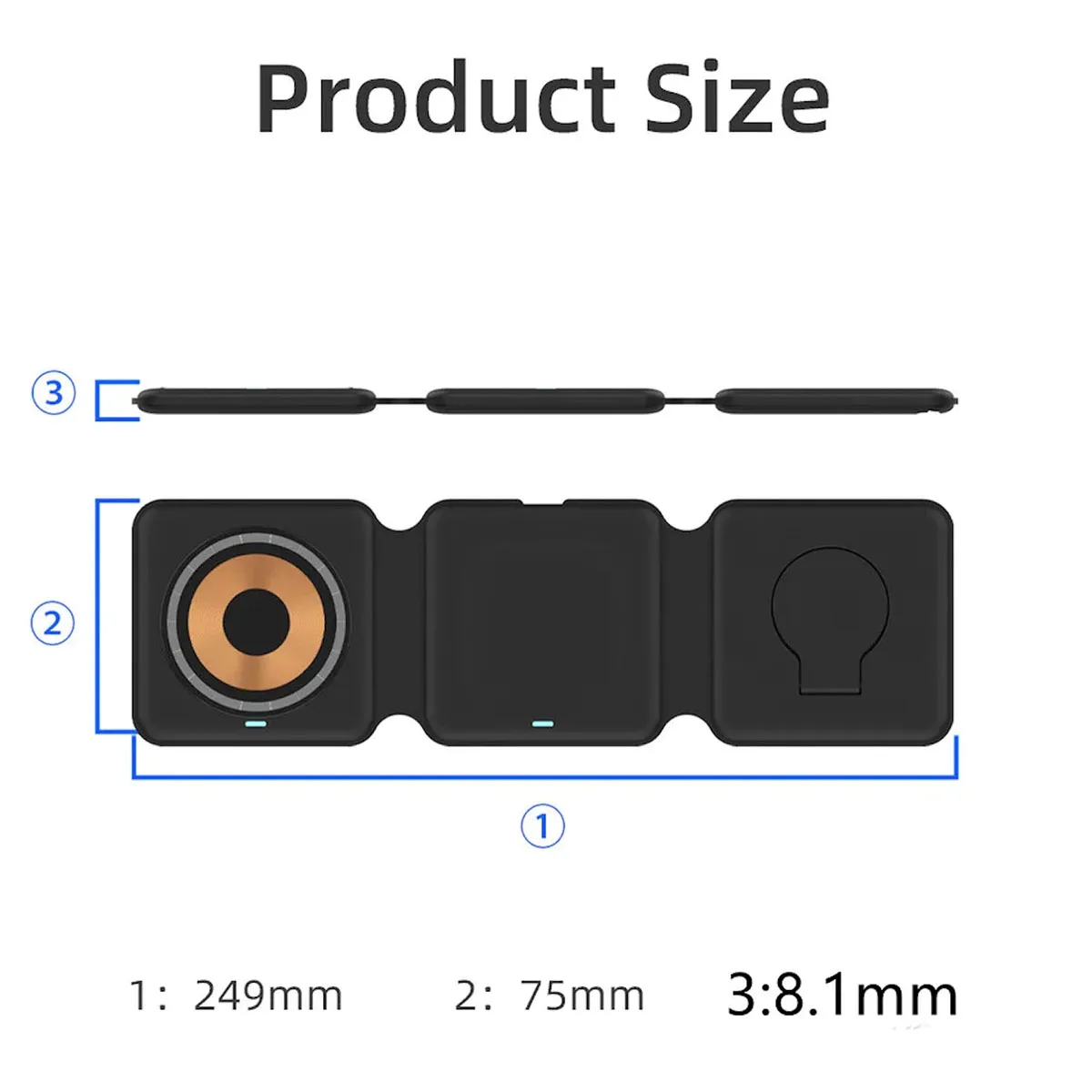 3-in-1 Magnetic Folding Wireless Charger 5