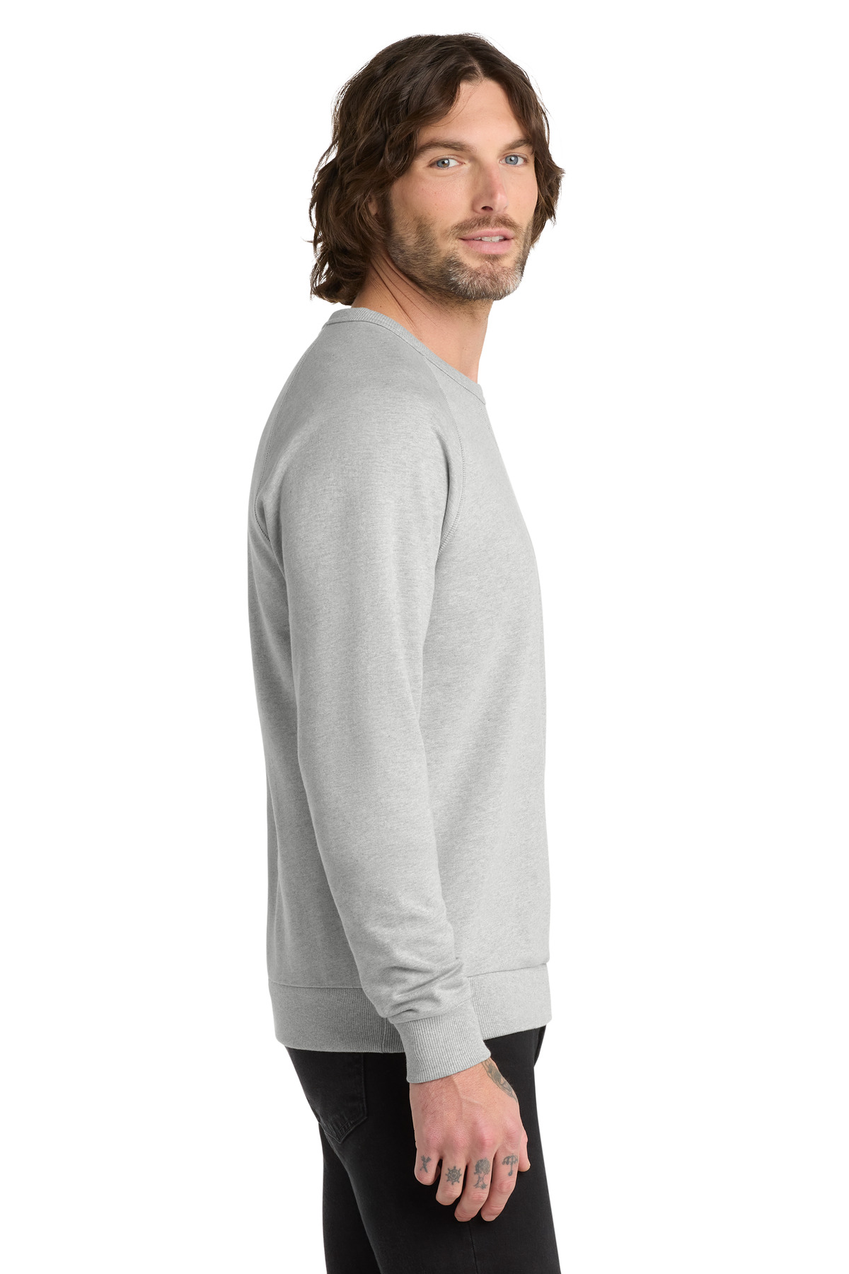 Allmade Unisex Organic French Terry Crewneck Sweatshirt AL4004 4