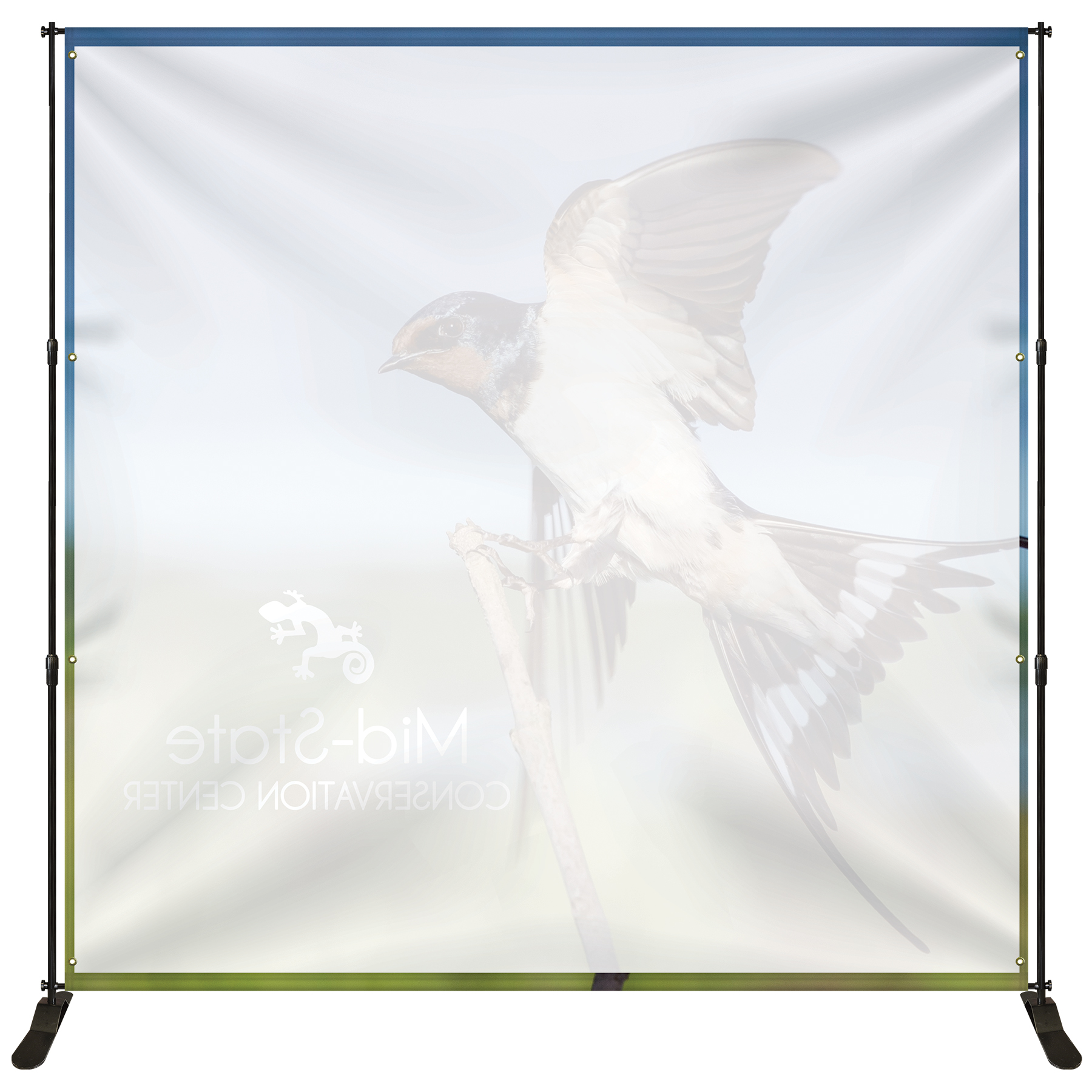 10' x 10' Premium Backdrop Banner Wall Kit 8