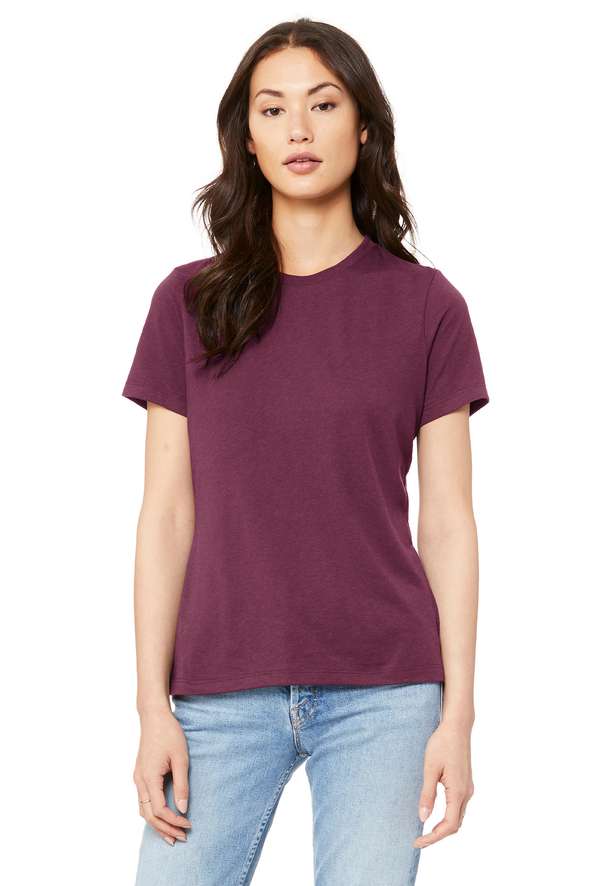 BELLA+CANVAS Women's Relaxed Jersey Short Sleeve Tee. BC6400 185