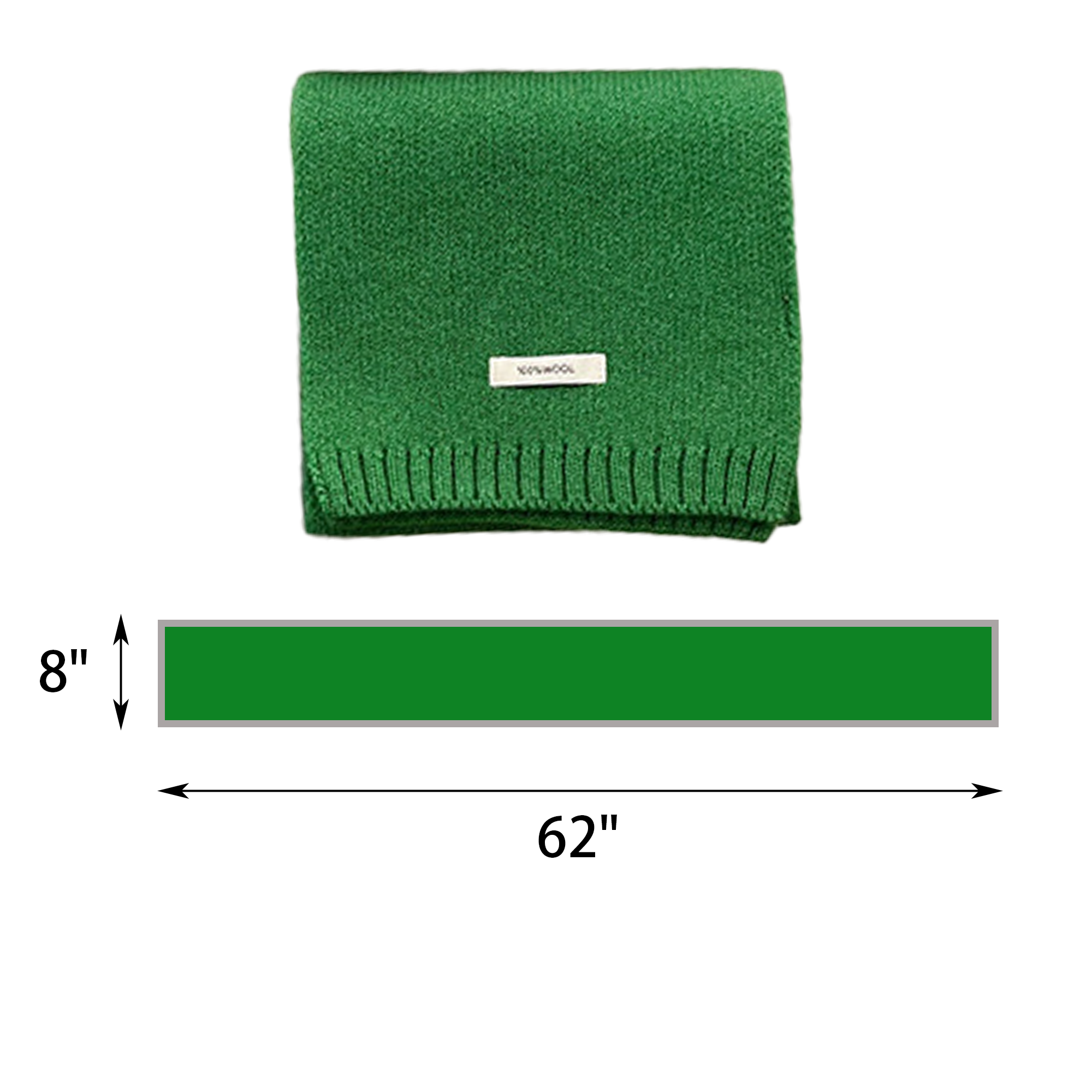 All-Season Wool Unisex Scarf 3