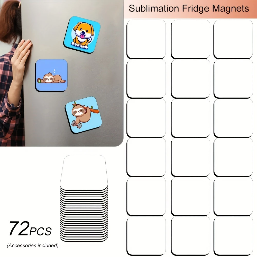 Heat Transfer DIY Magnetic Refrigerator Sticker 2