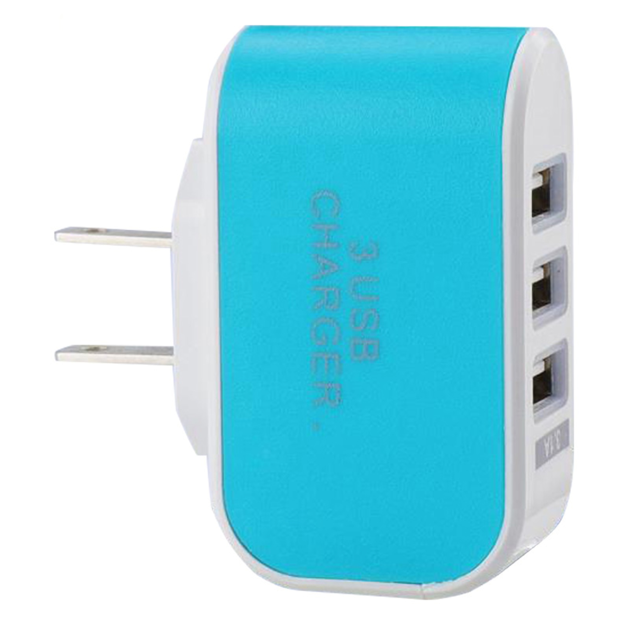 3-Port Multi-Color USB Wall Charger 6