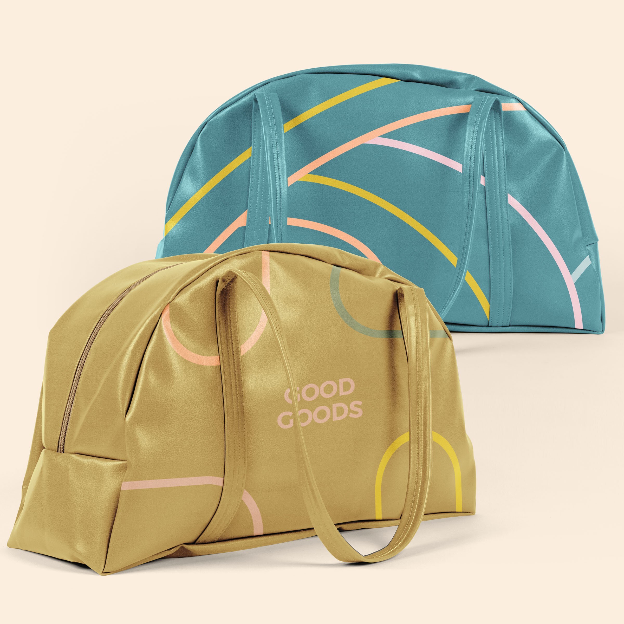 SOMEWHERE TOTE - VEGAN LEATHER