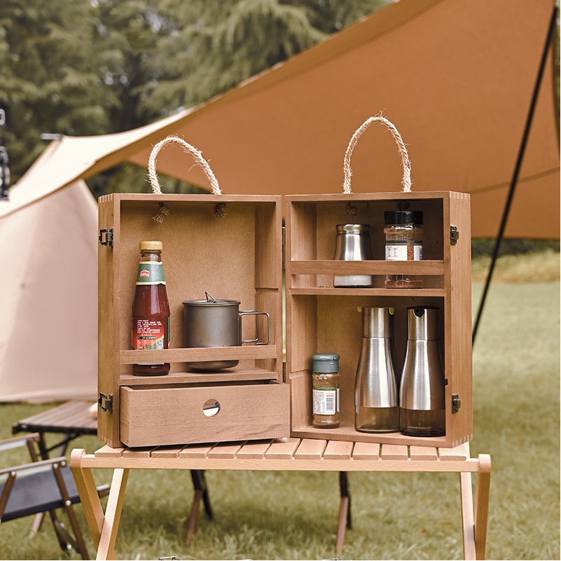 Outdoor Camping Seasoning Condiment Storage Box 3
